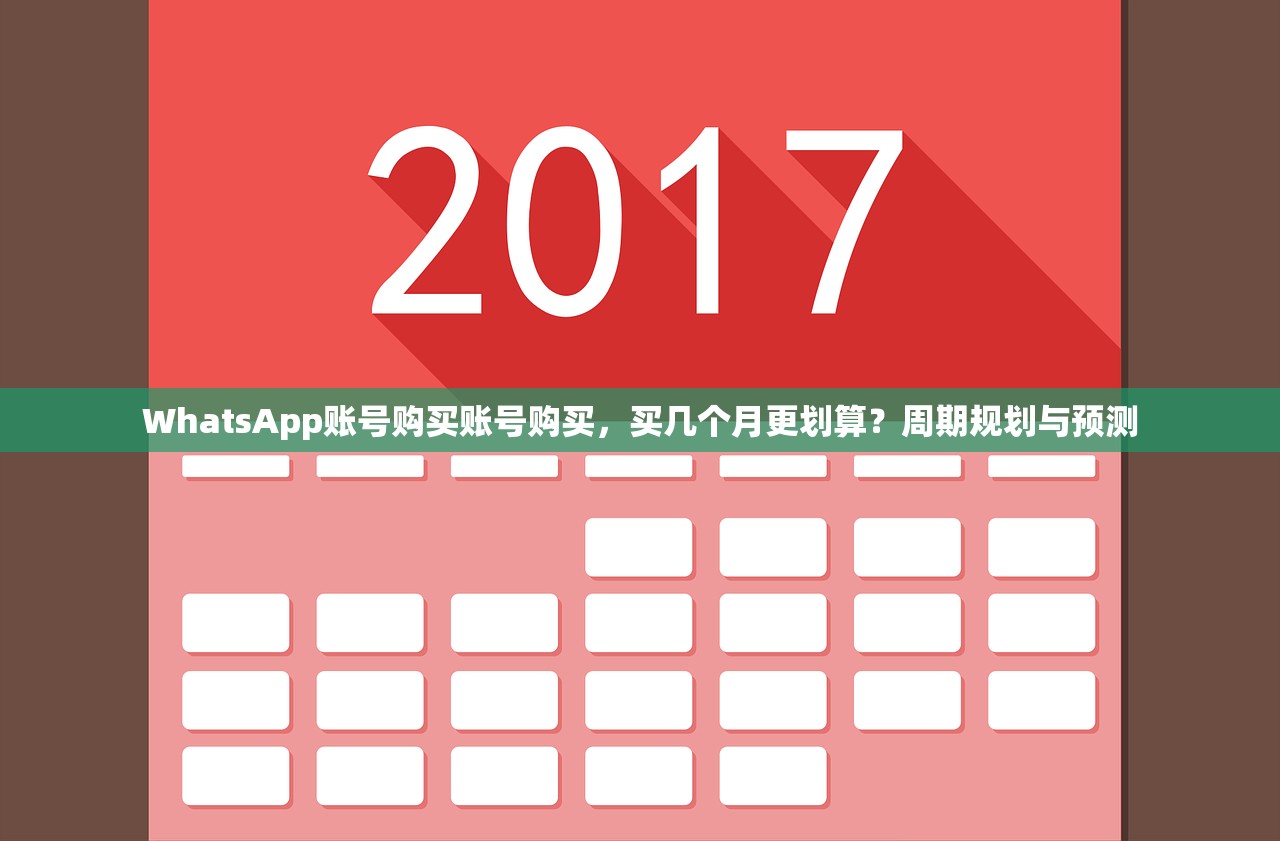 WhatsApp账号购买账号购买,买几个月更划算?周期规划与预测