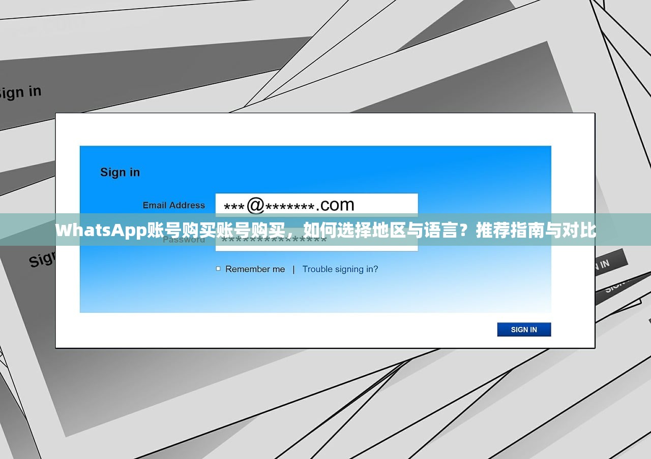 WhatsApp账号购买账号购买,如何选择地区与语言?推荐指南与对比