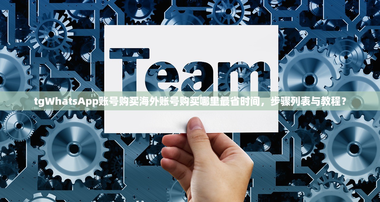 tgWhatsApp账号购买海外账号购买哪里最省时间，步骤列表与教程？