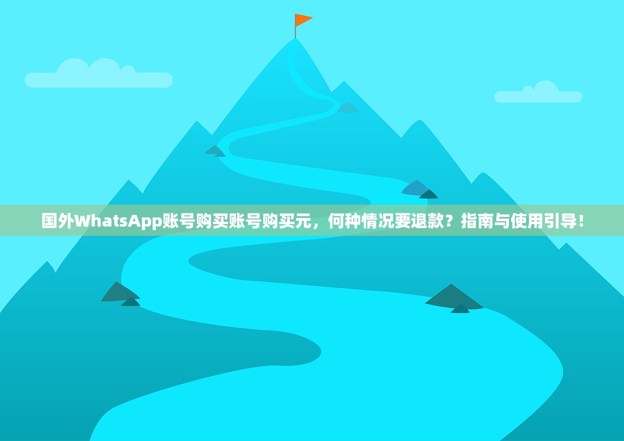 国外WhatsApp账号购买账号购买元，何种情况要退款？指南与使用引导！