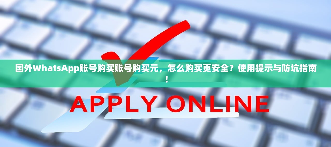 国外WhatsApp账号购买账号购买元,怎么购买更安全?使用提示与防坑指南!
