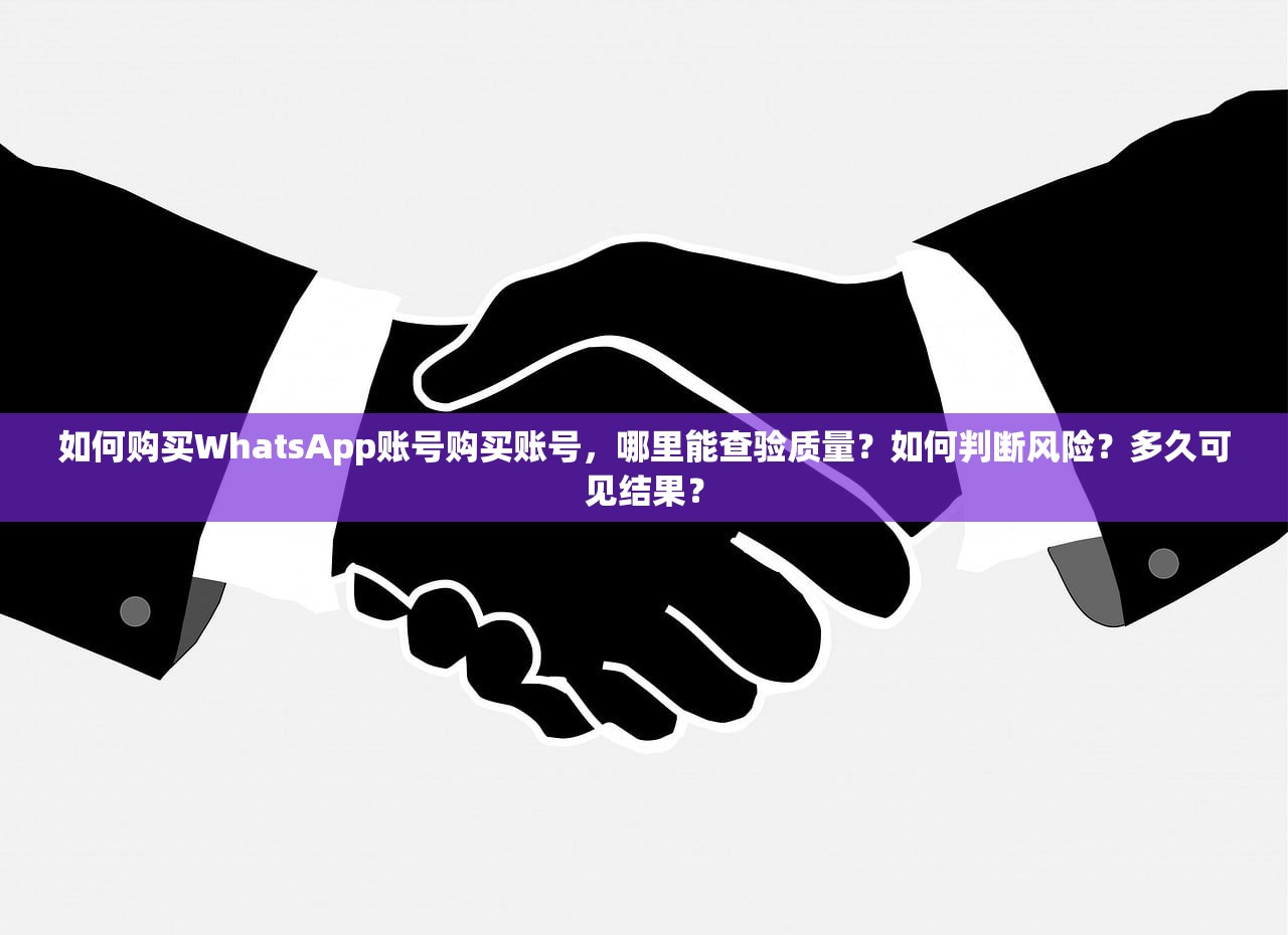 如何购买WhatsApp账号购买账号,哪里能查验质量?如何判断风险?多久可见结果?