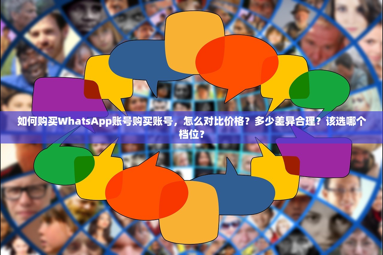 如何购买WhatsApp账号购买账号，怎么对比价格？多少差异合理？该选哪个档位？