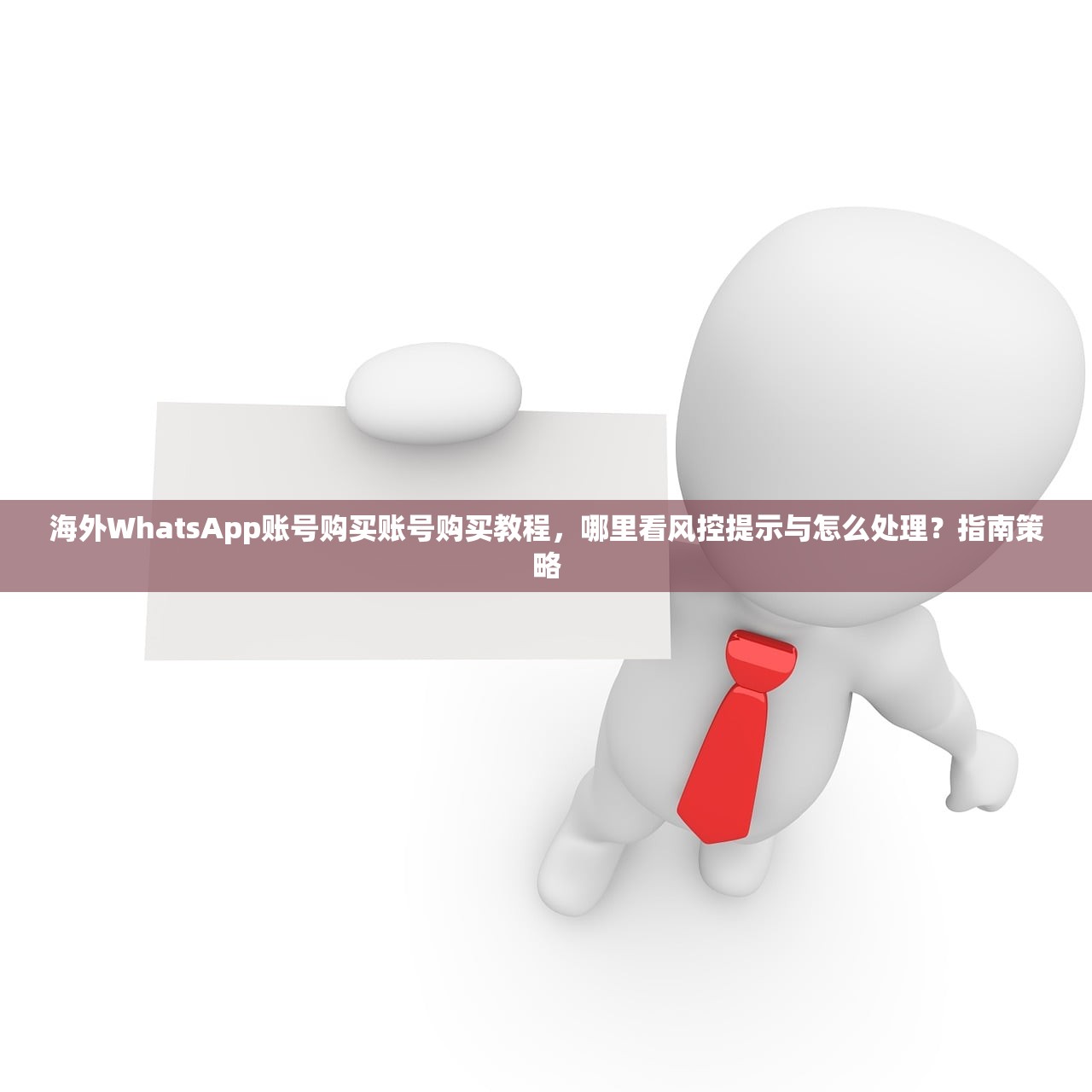 海外WhatsApp账号购买账号购买教程，哪里看风控提示与怎么处理？指南策略
