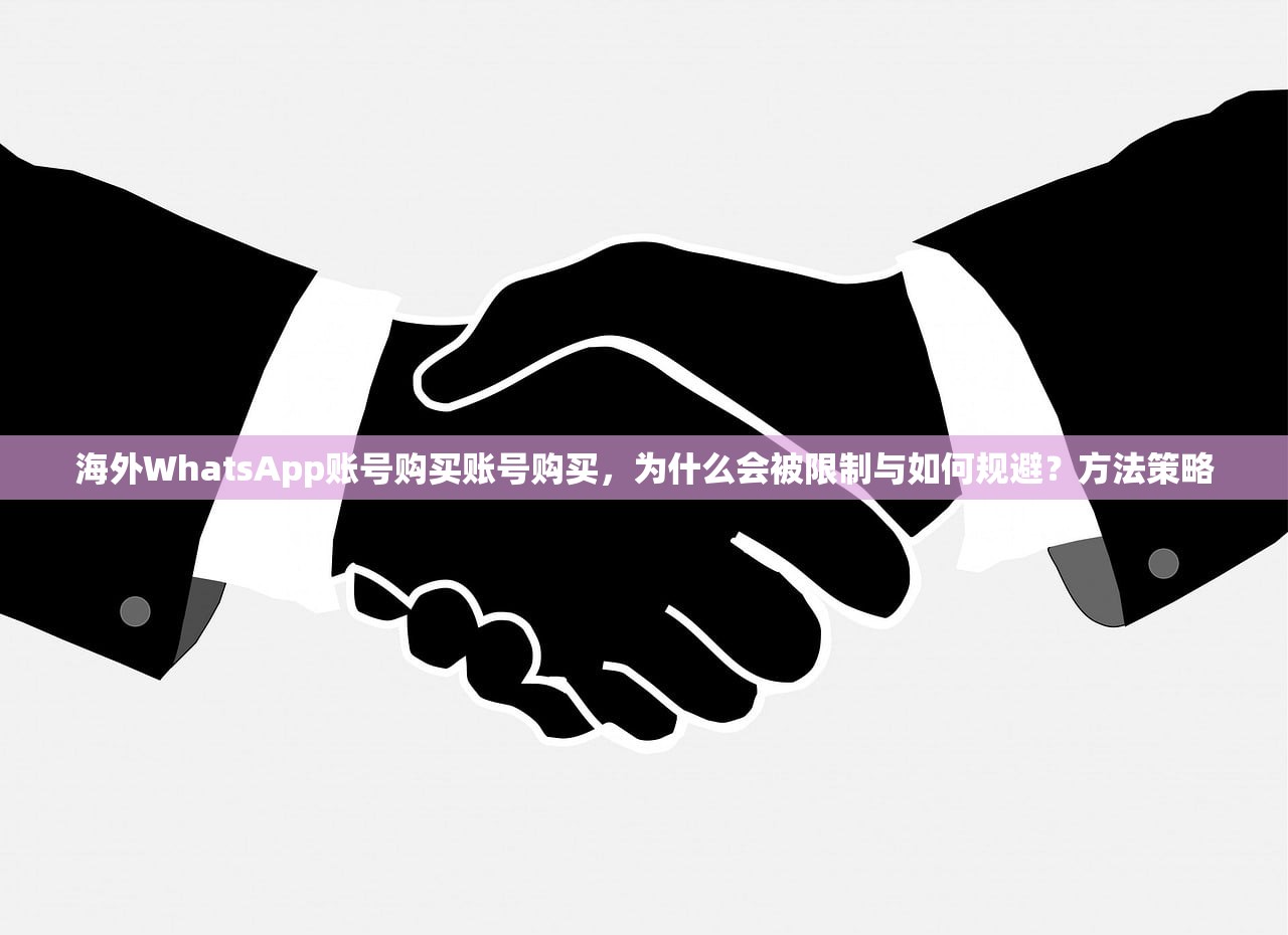 海外WhatsApp账号购买账号购买,为什么会被限制与如何规避?方法策略