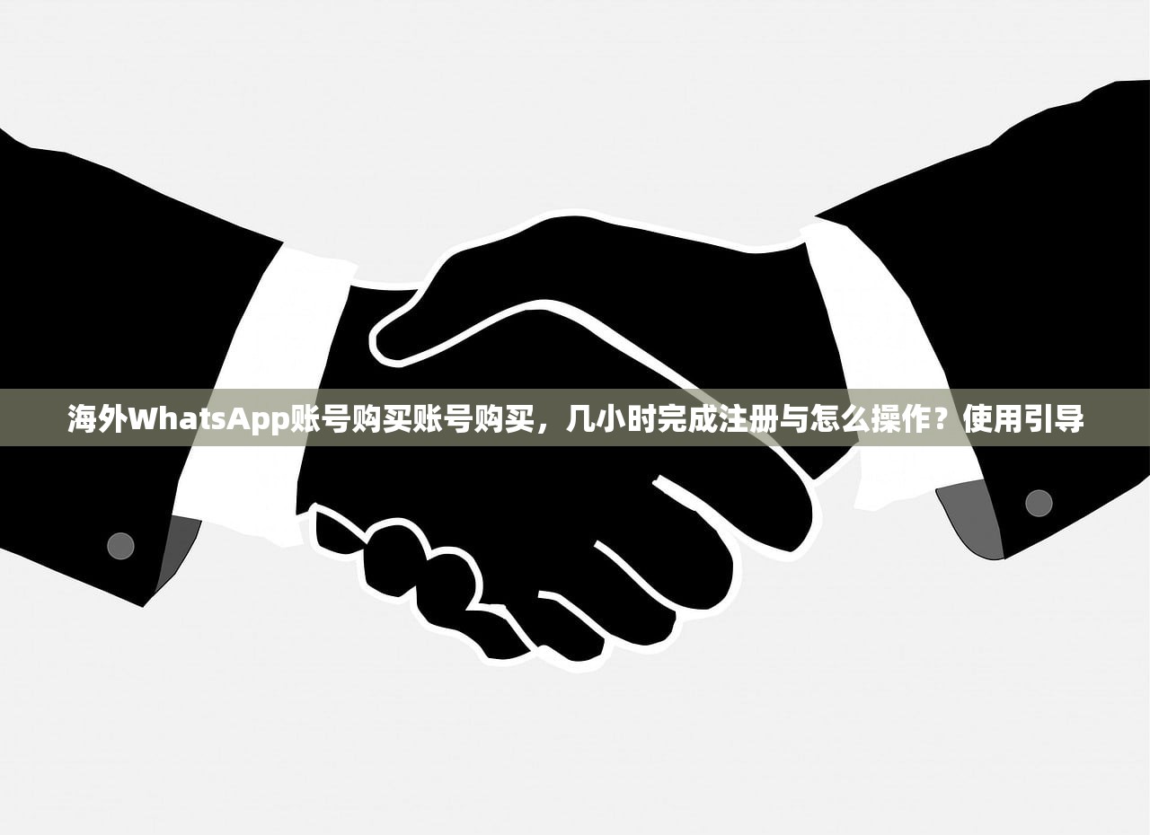 海外WhatsApp账号购买账号购买，几小时完成注册与怎么操作？使用引导