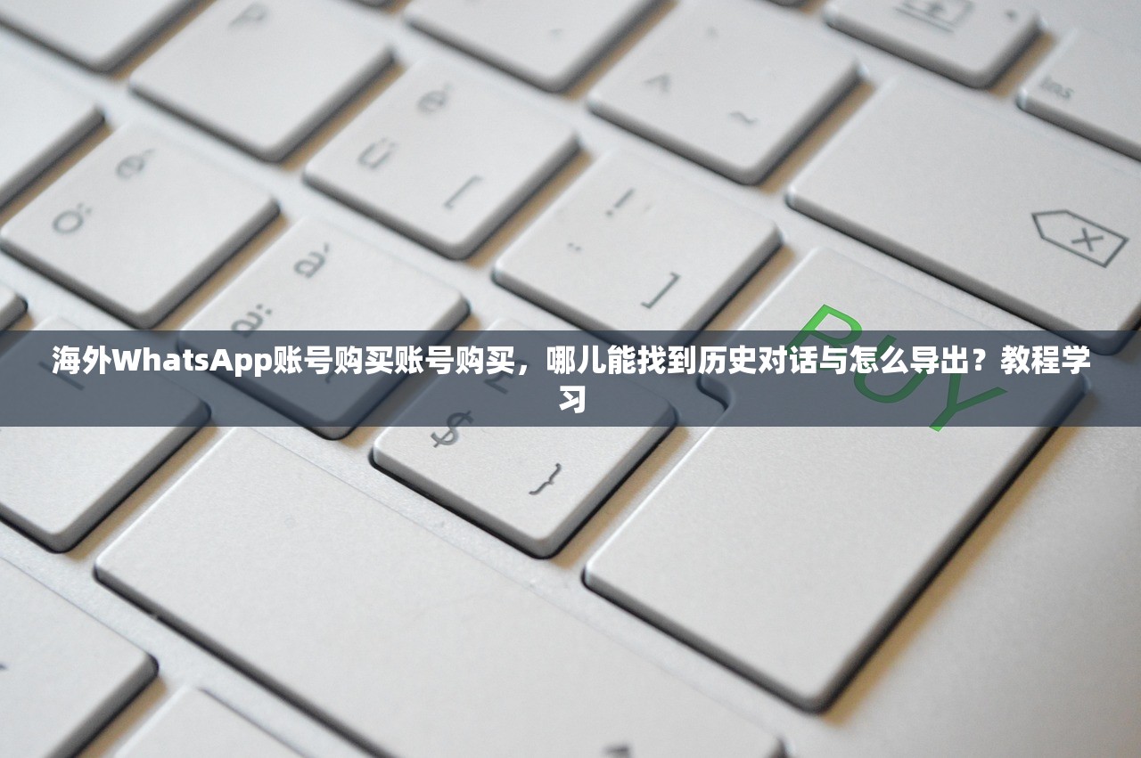 海外WhatsApp账号购买账号购买,哪儿能找到历史对话与怎么导出?教程学习
