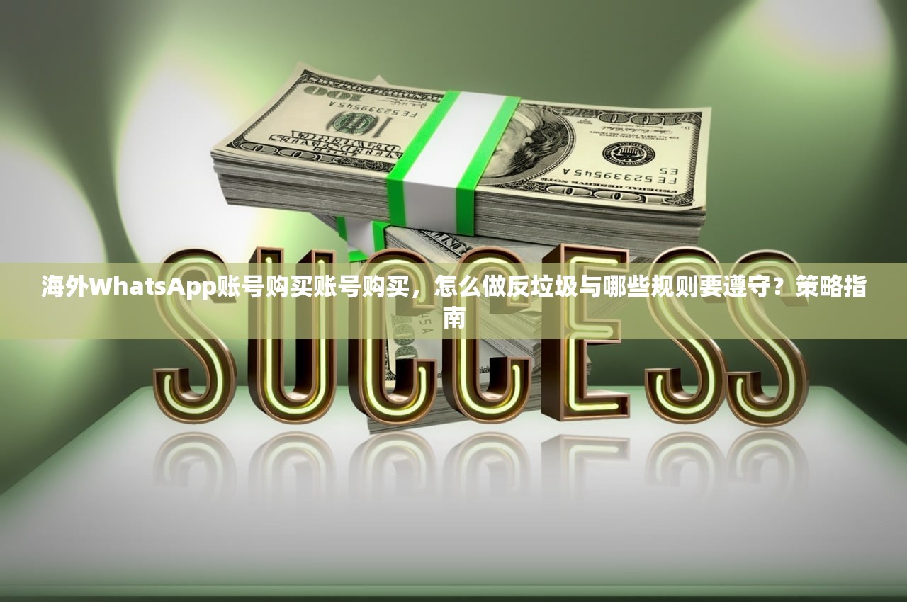海外WhatsApp账号购买账号购买，怎么做反垃圾与哪些规则要遵守？策略指南