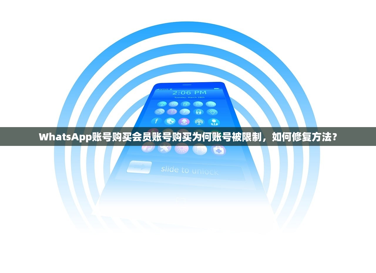 WhatsApp账号购买会员账号购买为何账号被限制，如何修复方法？