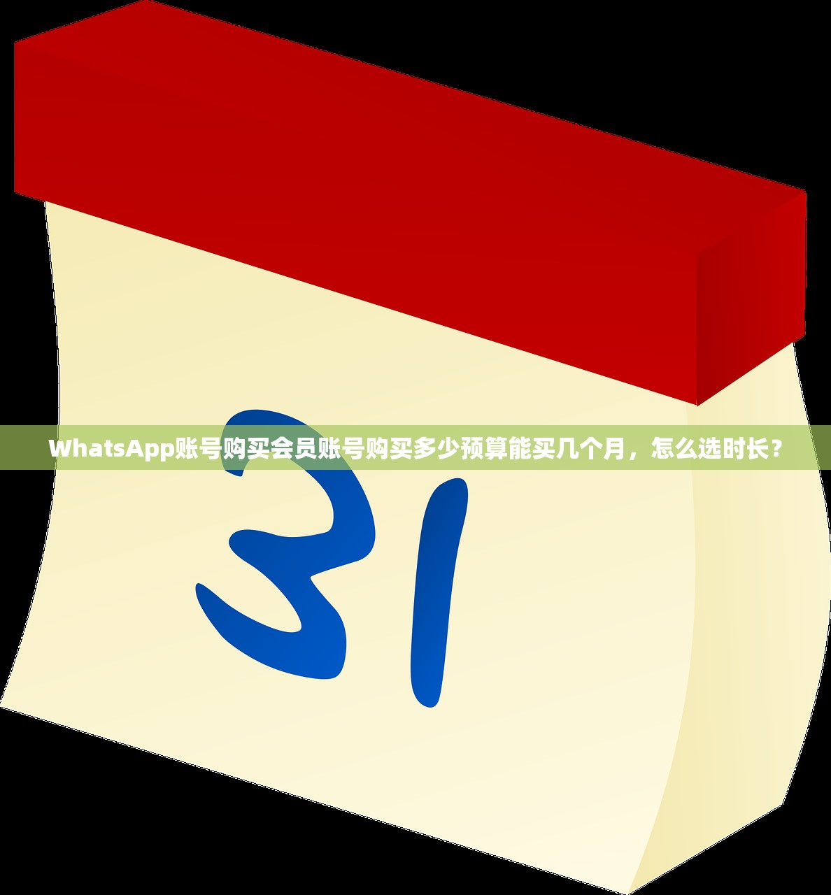 WhatsApp账号购买会员账号购买多少预算能买几个月,怎么选时长?