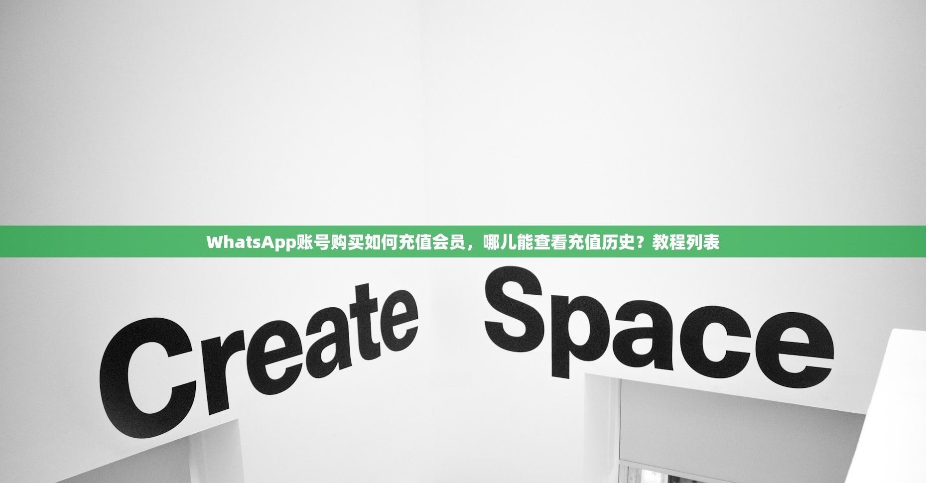 WhatsApp账号购买如何充值会员，哪儿能查看充值历史？教程列表