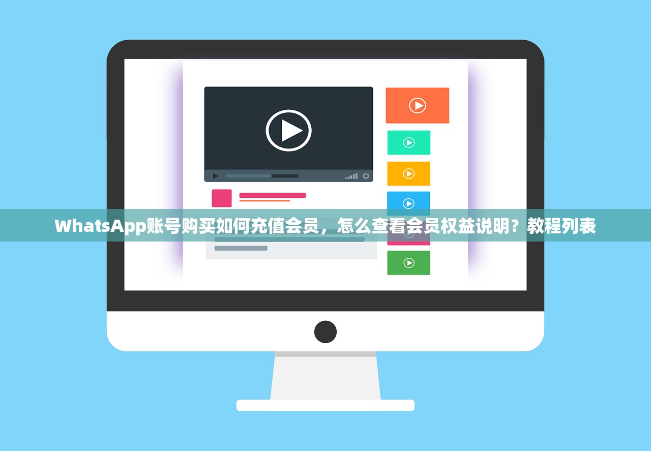 WhatsApp账号购买如何充值会员,怎么查看会员权益说明?教程列表