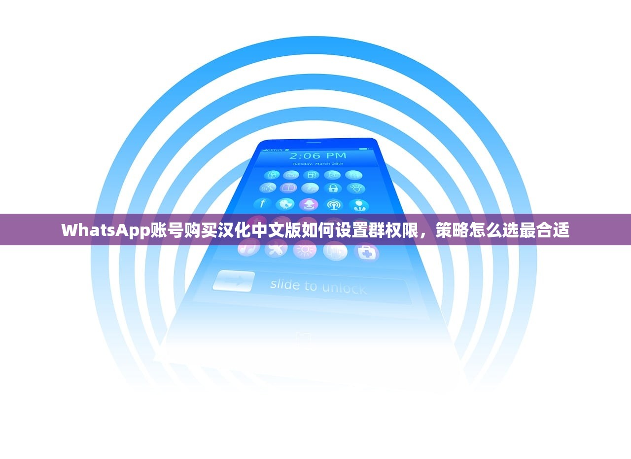 WhatsApp账号购买汉化中文版如何设置群权限，策略怎么选最合适