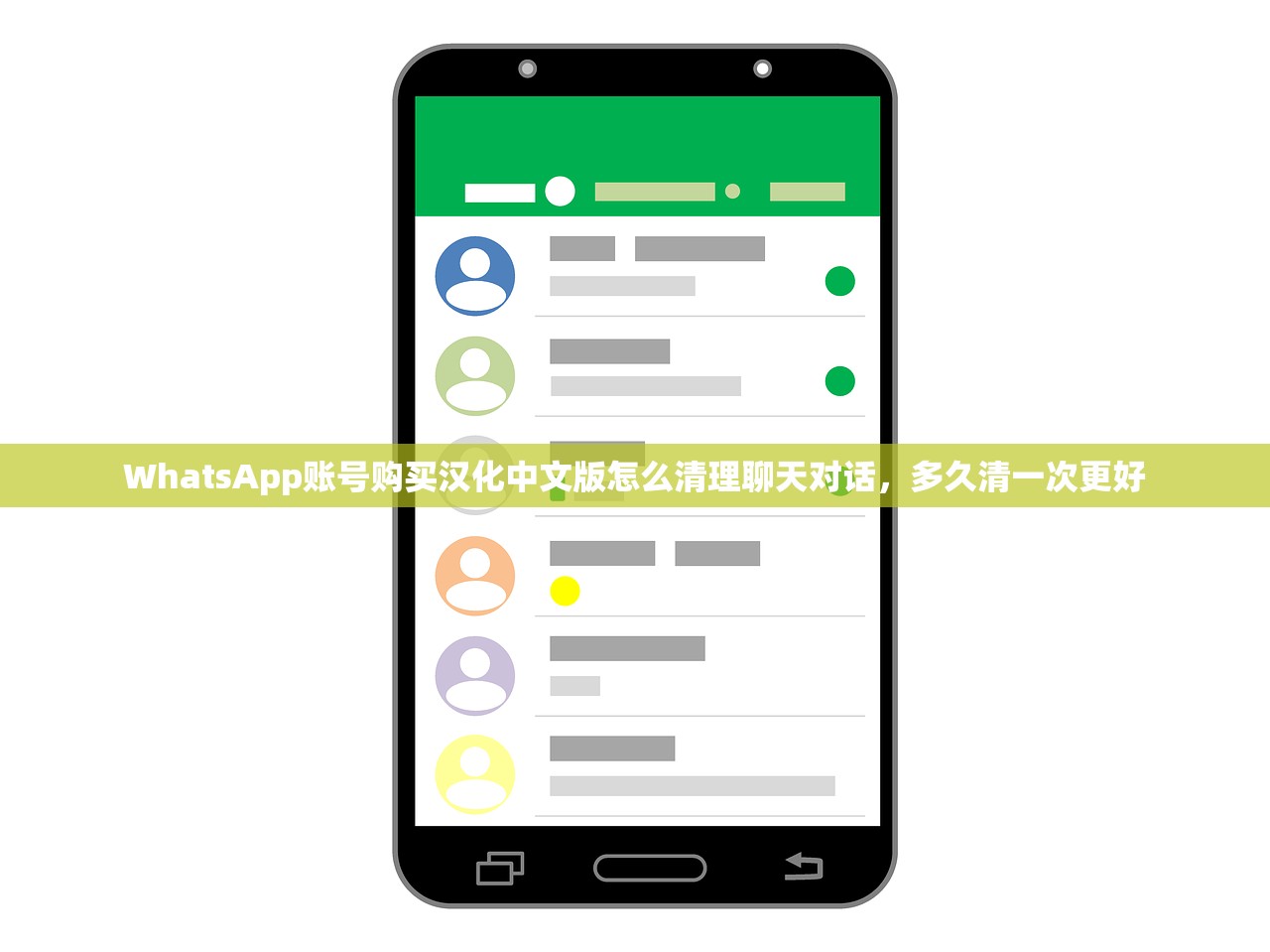 WhatsApp账号购买汉化中文版怎么清理聊天对话,多久清一次更好