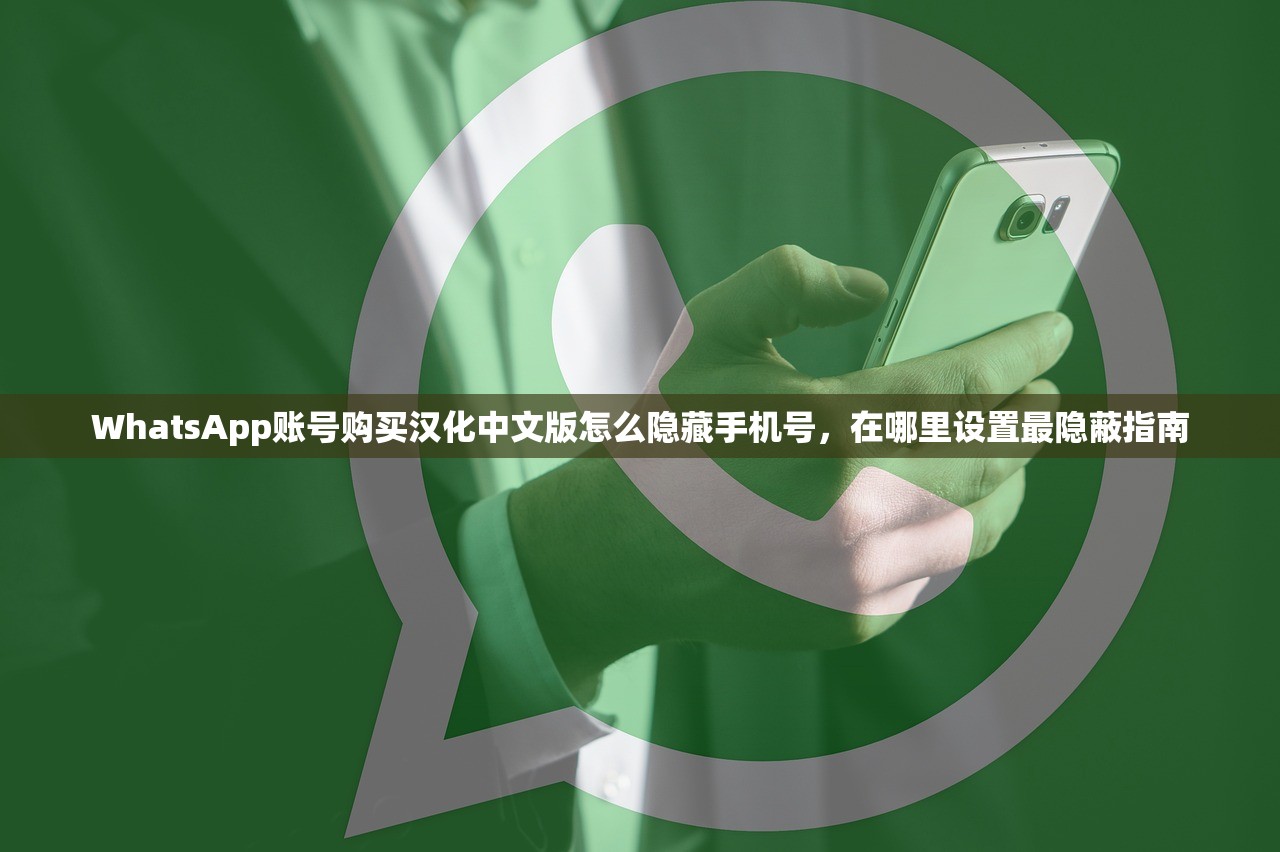 WhatsApp账号购买汉化中文版怎么隐藏手机号,在哪里设置最隐蔽指南