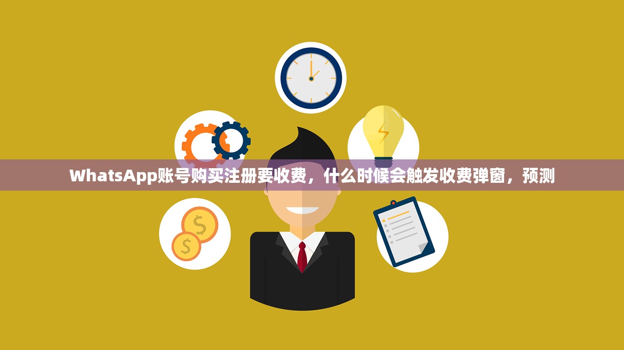 WhatsApp账号购买注册要收费，什么时候会触发收费弹窗，预测