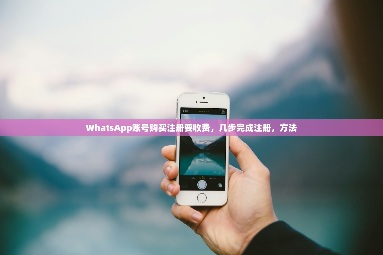 WhatsApp账号购买注册要收费,几步完成注册,方法