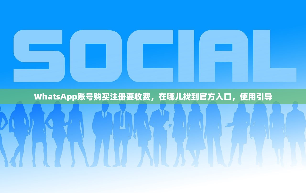 WhatsApp账号购买注册要收费，在哪儿找到官方入口，使用引导
