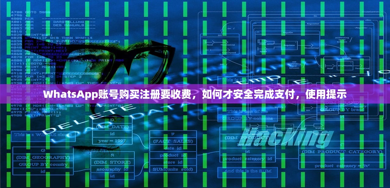 WhatsApp账号购买注册要收费,如何才安全完成支付,使用提示