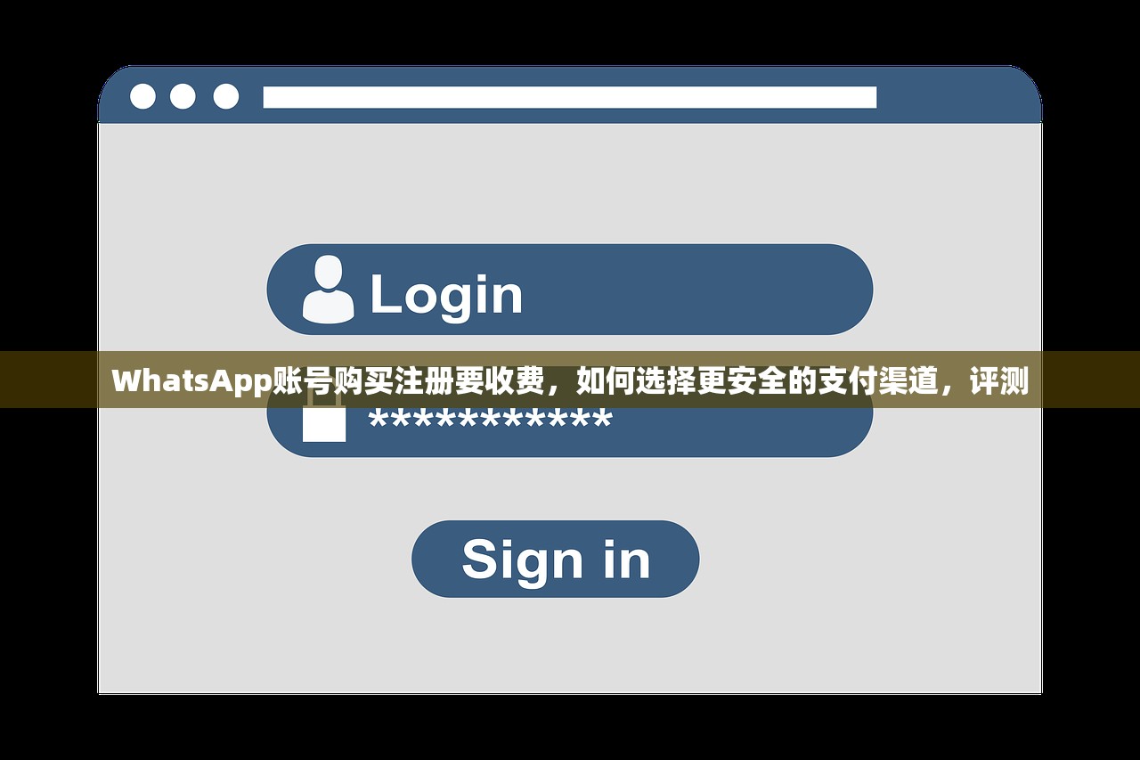 WhatsApp账号购买注册要收费,如何选择更安全的支付渠道,评测
