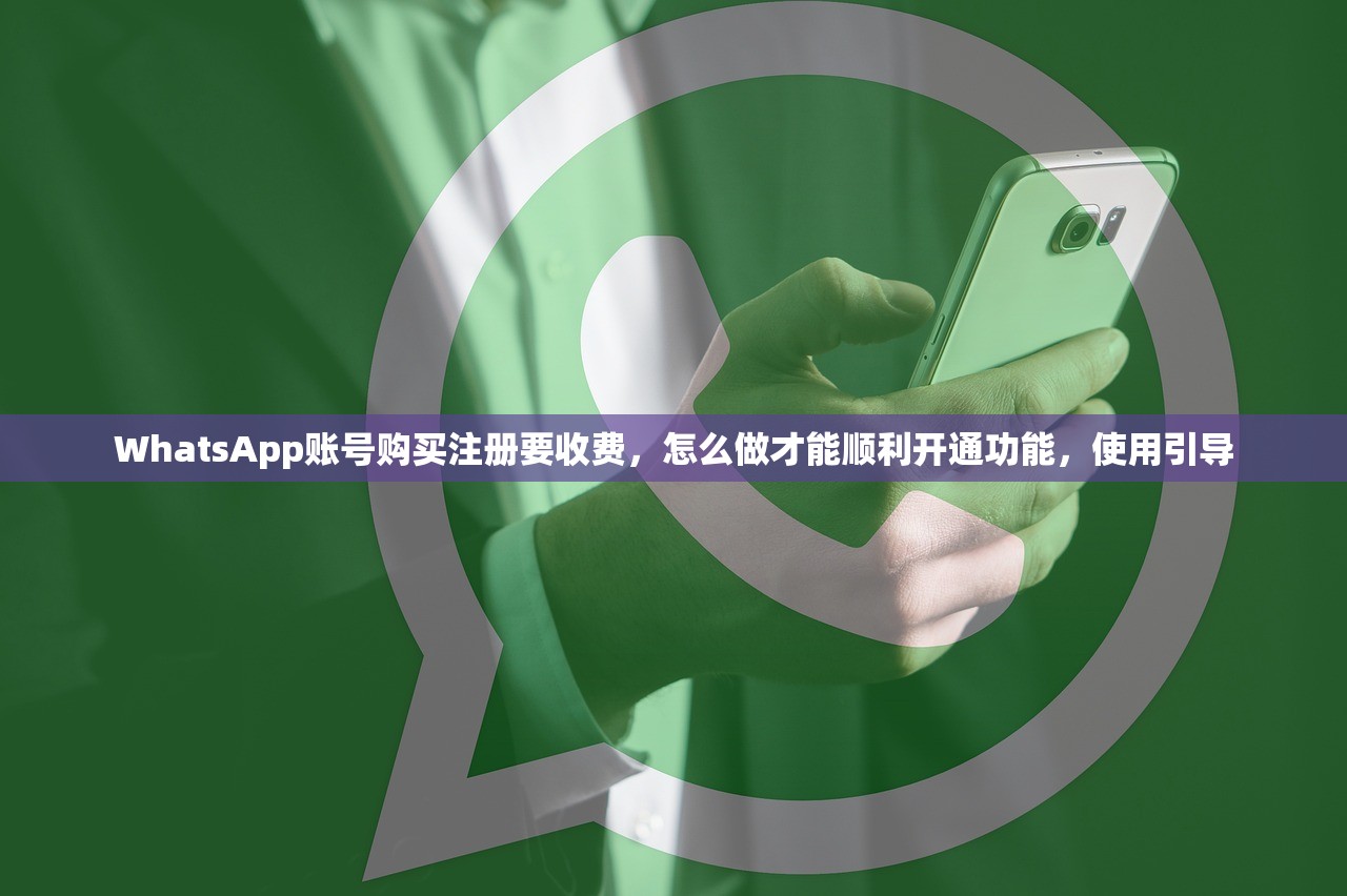 WhatsApp账号购买注册要收费，怎么做才能顺利开通功能，使用引导