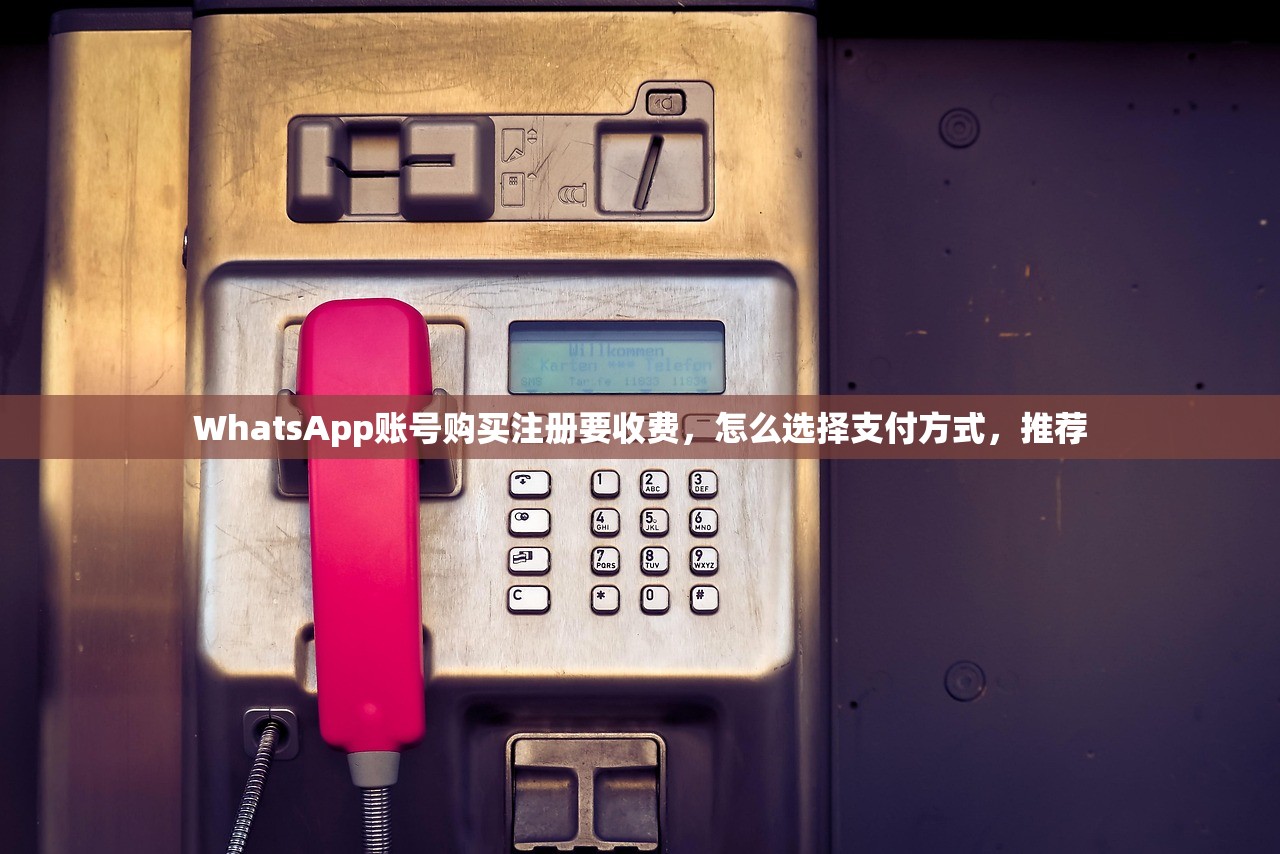 WhatsApp账号购买注册要收费,怎么选择支付方式,推荐