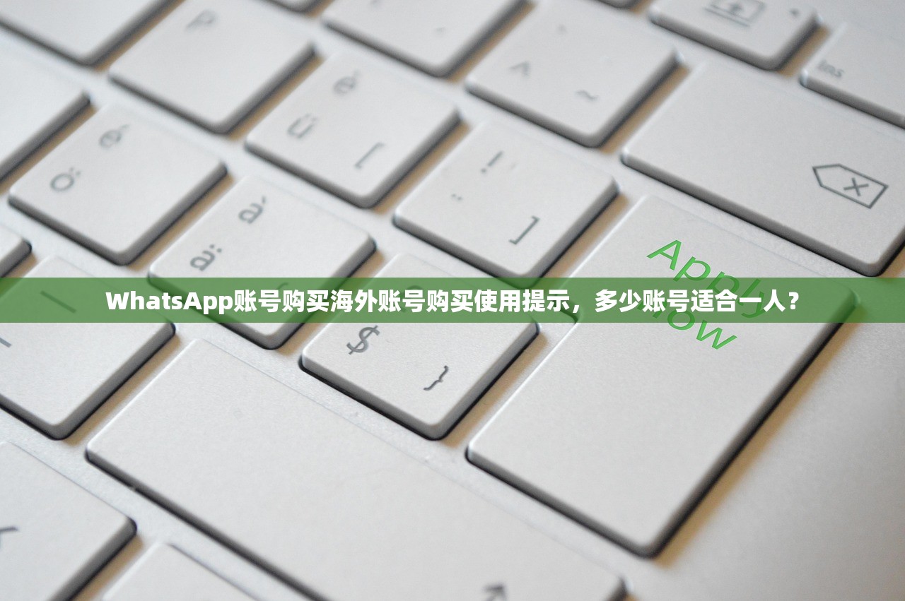 WhatsApp账号购买海外账号购买使用提示,多少账号适合一人?