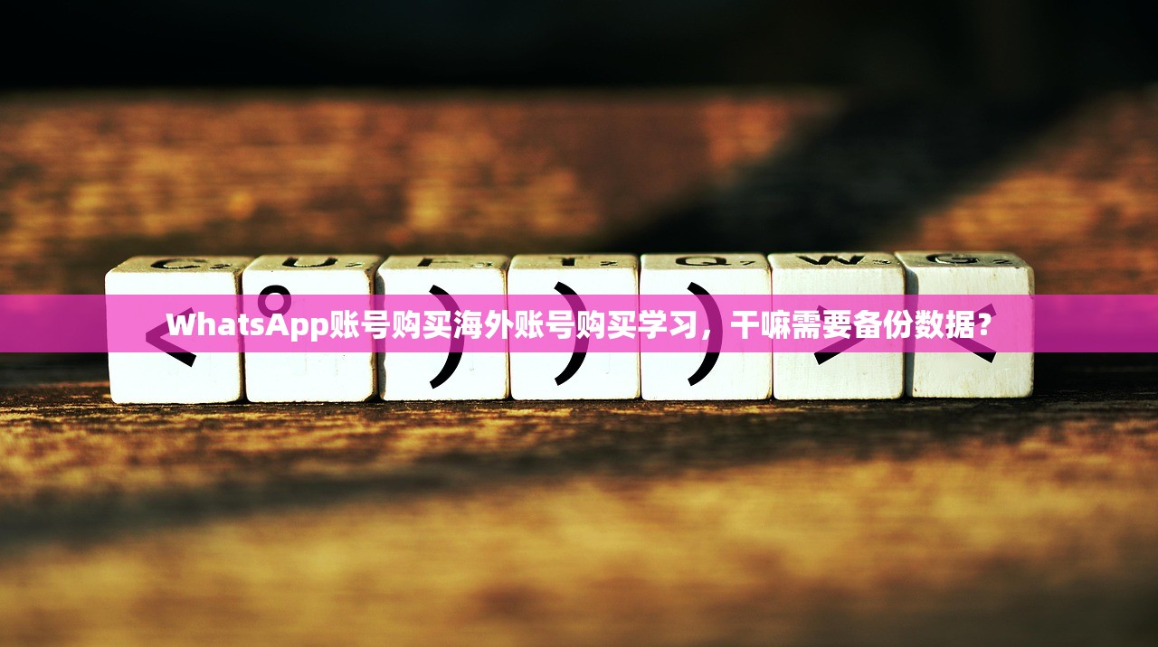 WhatsApp账号购买海外账号购买学习,干嘛需要备份数据?