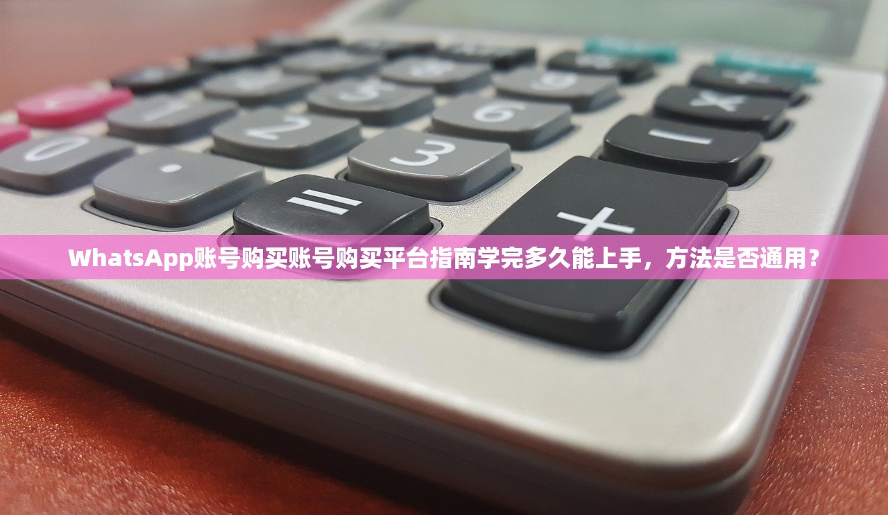 WhatsApp账号购买账号购买平台指南学完多久能上手,方法是否通用?