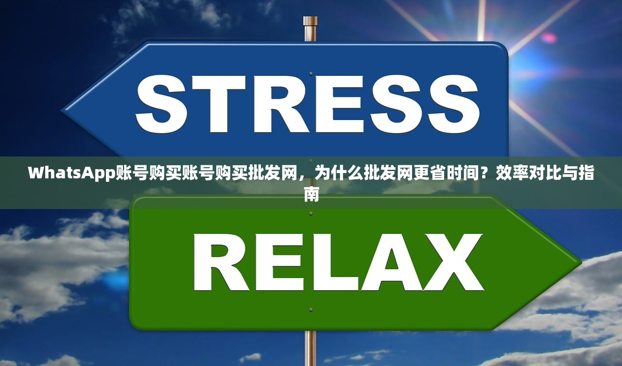 WhatsApp账号购买账号购买批发网，为什么批发网更省时间？效率对比与指南