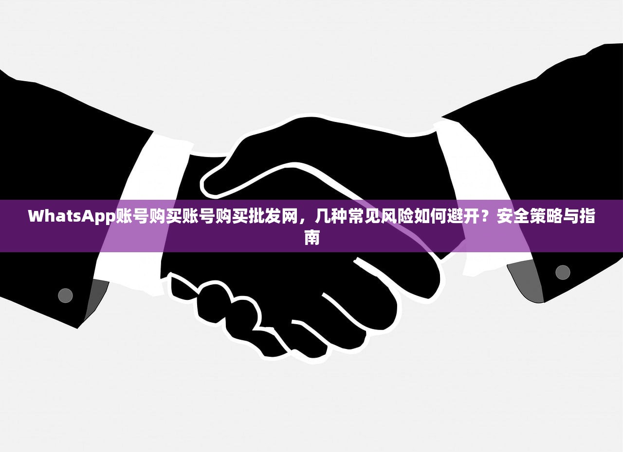 WhatsApp账号购买账号购买批发网，几种常见风险如何避开？安全策略与指南