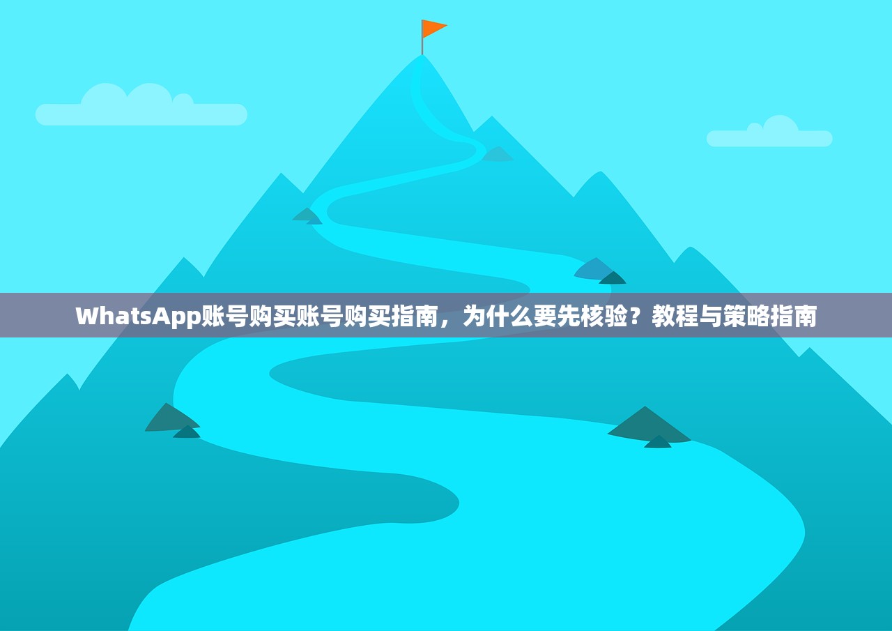 WhatsApp账号购买账号购买指南，为什么要先核验？教程与策略指南
