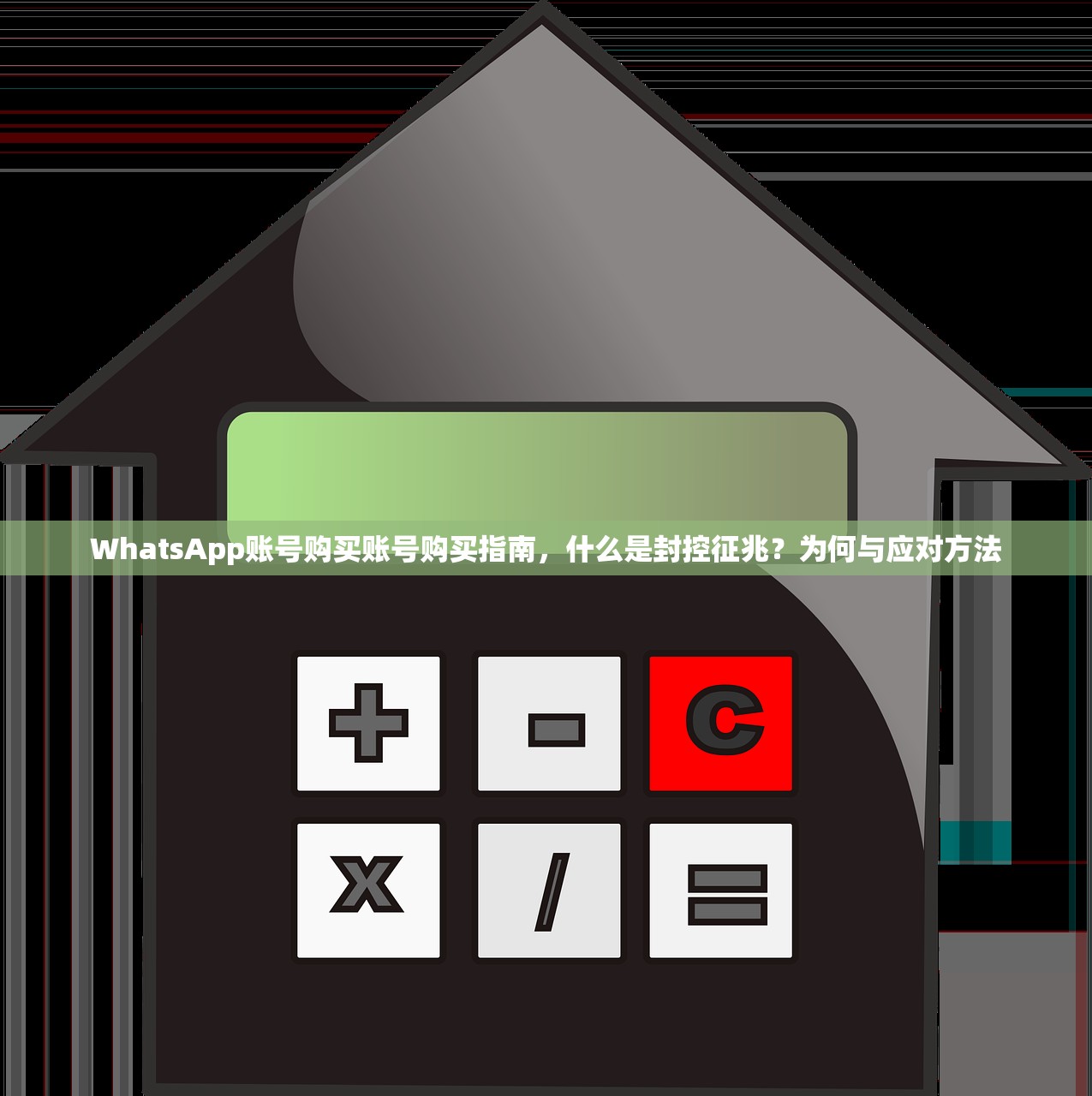 WhatsApp账号购买账号购买指南,什么是封控征兆?为何与应对方法