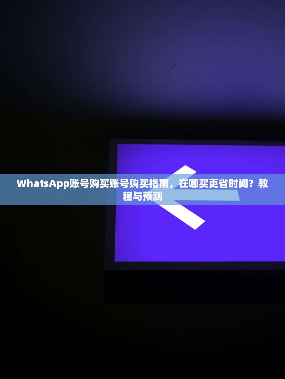 WhatsApp账号购买账号购买指南,在哪买更省时间?教程与预测