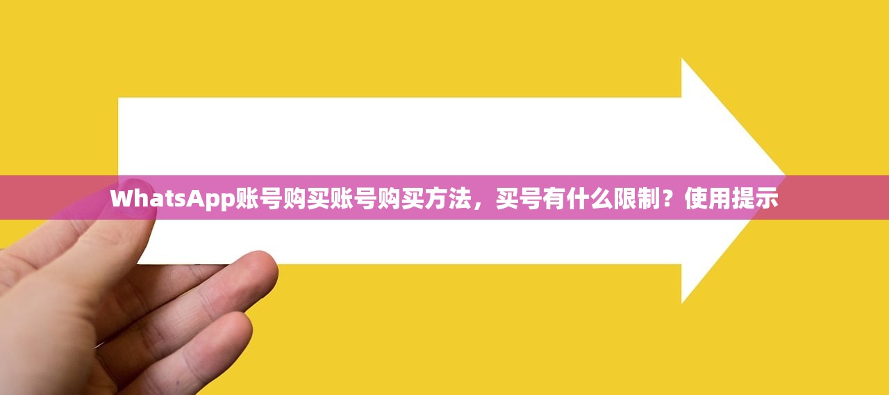 WhatsApp账号购买账号购买方法,买号有什么限制?使用提示