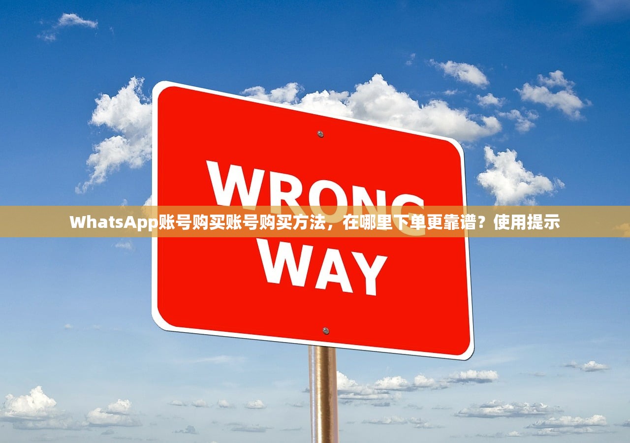 WhatsApp账号购买账号购买方法，在哪里下单更靠谱？使用提示