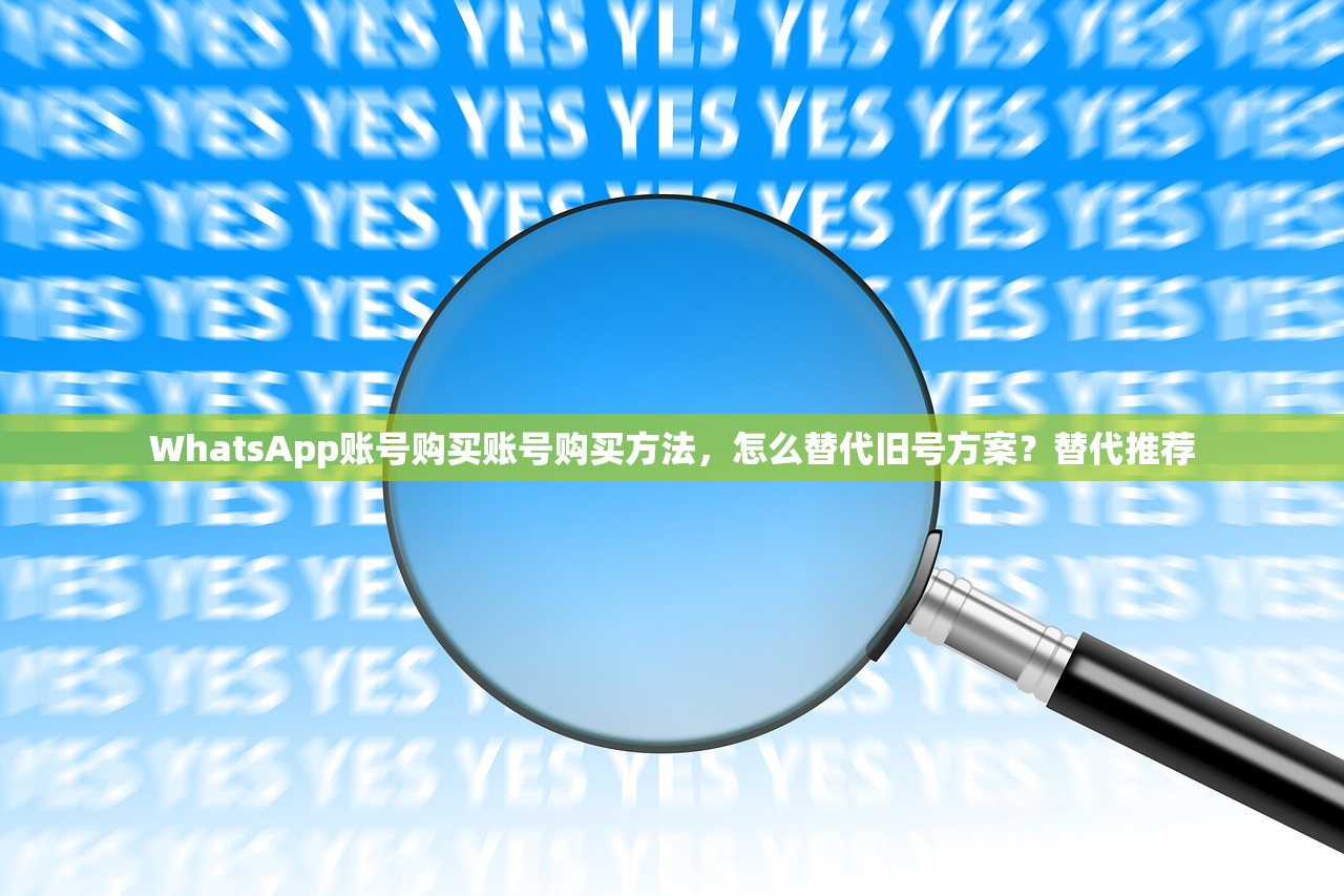 WhatsApp账号购买账号购买方法，怎么替代旧号方案？替代推荐