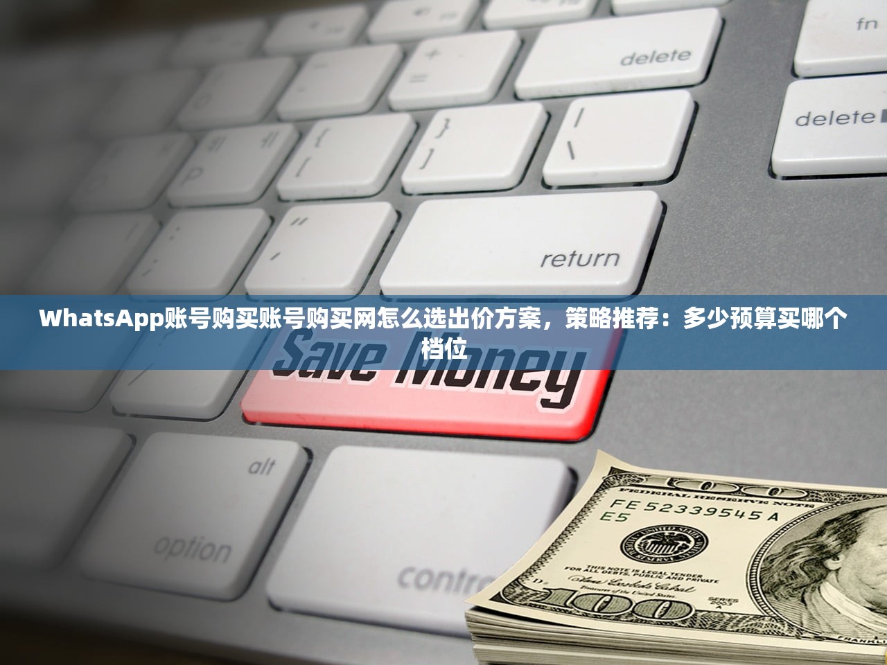 WhatsApp账号购买账号购买网怎么选出价方案,策略推荐:多少预算买哪个档位