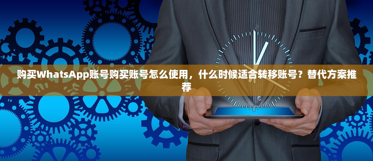 购买WhatsApp账号购买账号怎么使用,什么时候适合转移账号?替代方案推荐