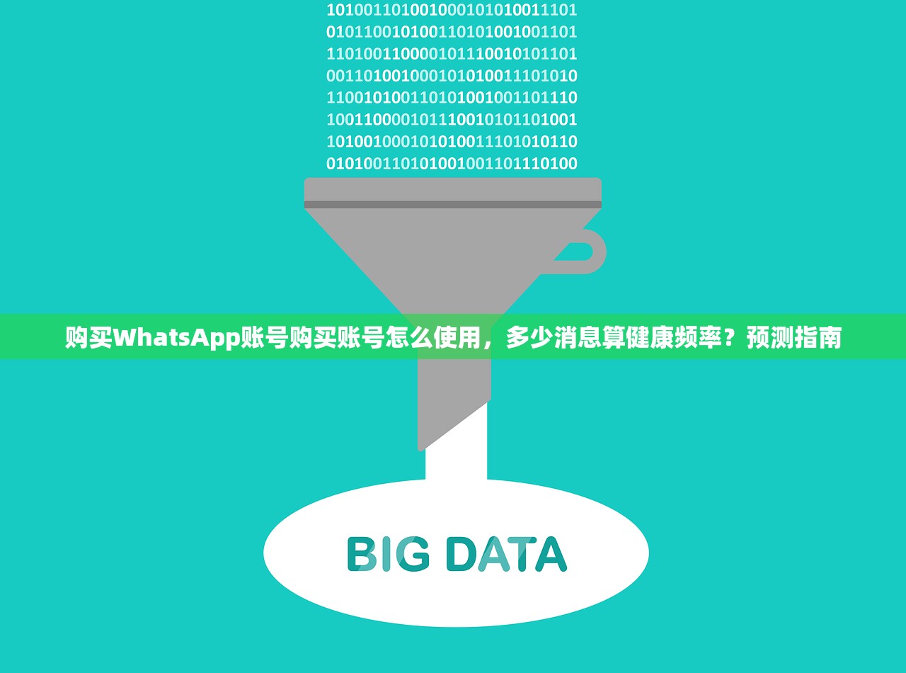 购买WhatsApp账号购买账号怎么使用，多少消息算健康频率？预测指南