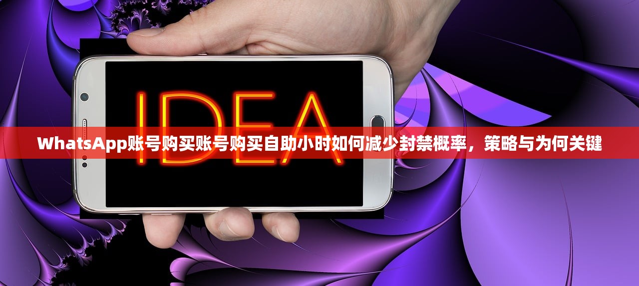 WhatsApp账号购买账号购买自助小时如何减少封禁概率,策略与为何关键