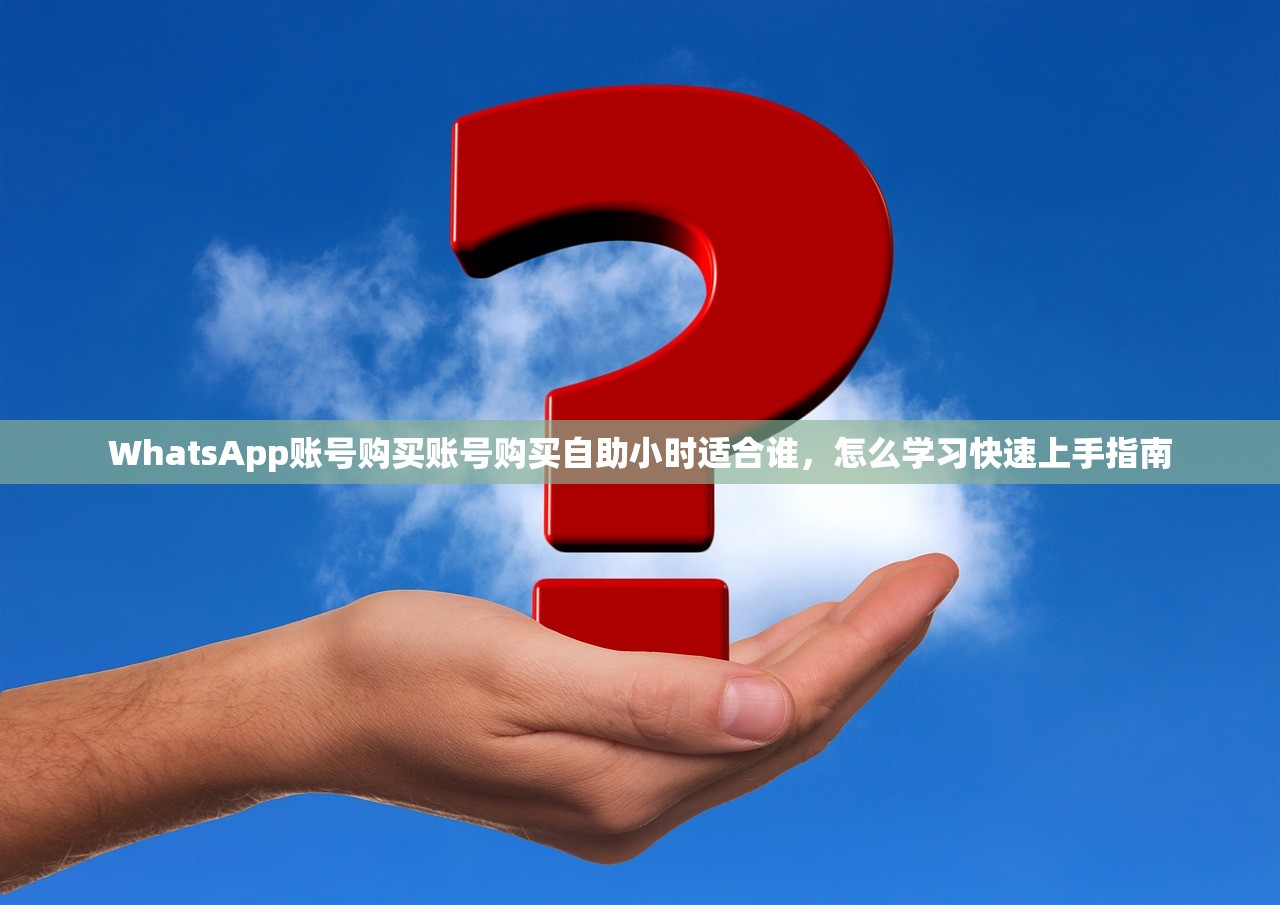 WhatsApp账号购买账号购买自助小时适合谁,怎么学习快速上手指南